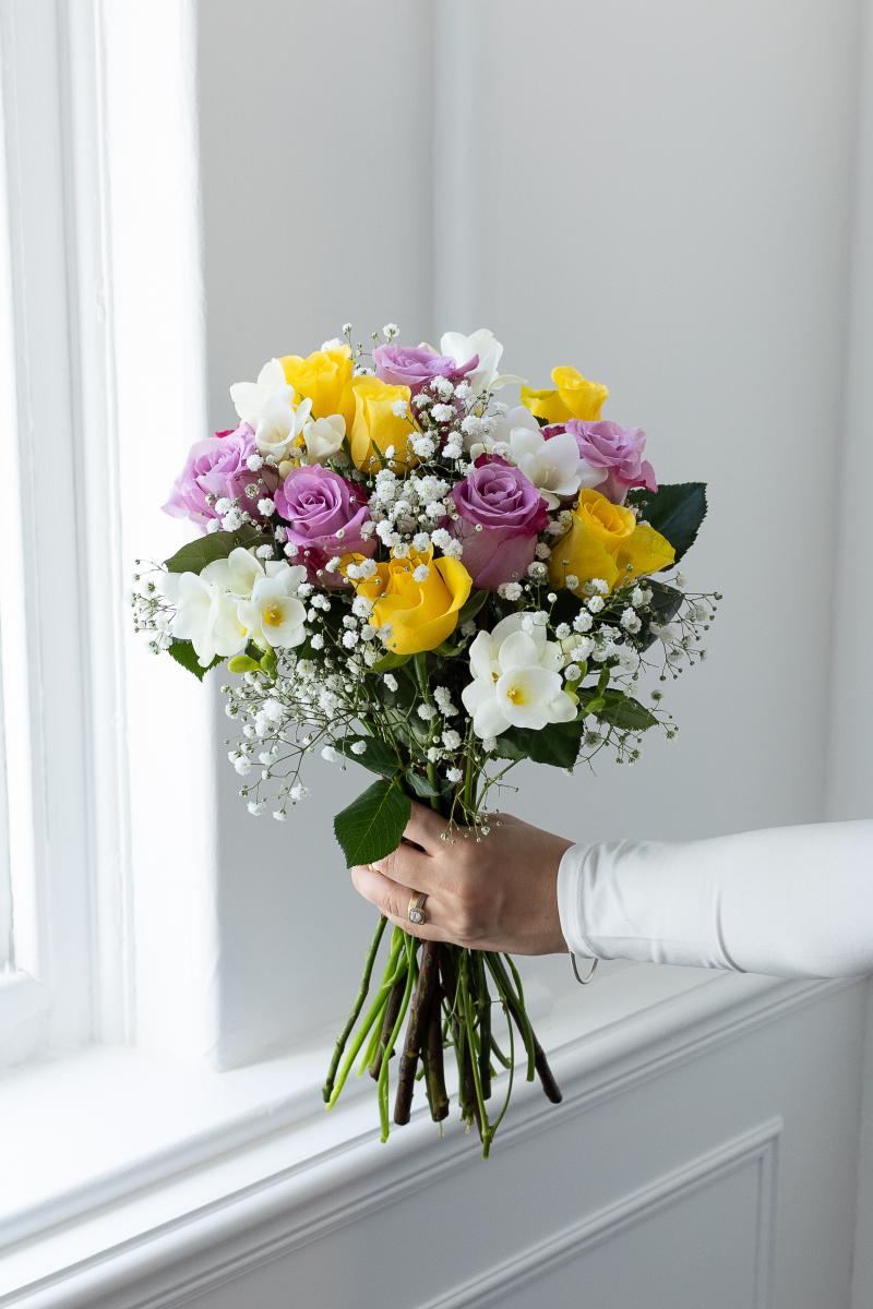 Sweet Rose & Freesia Bouquet